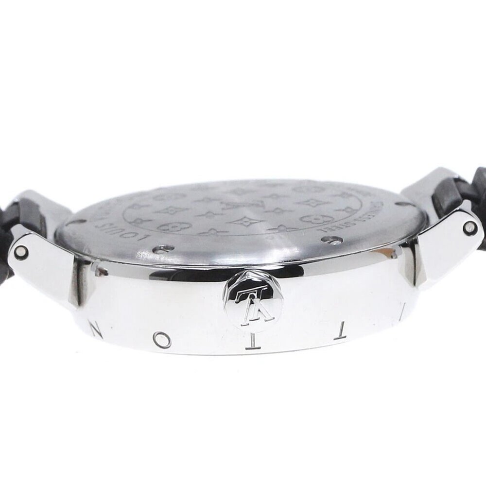 LOUIS VUITTON Tambour PM Monogram QA115 white Dial Quartz Ladies Watch_862268 - Picture 6 of 7
